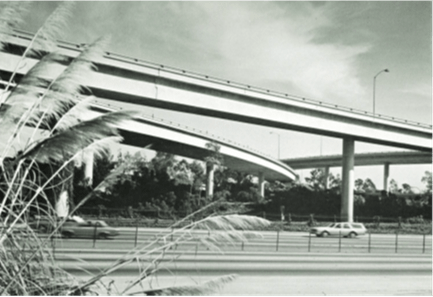 Santa Monica – San Diego Freeway Interchange, State of California